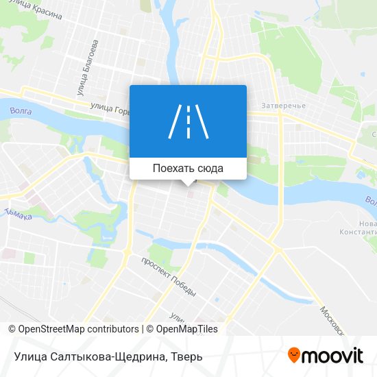 Карта Улица Салтыкова-Щедрина