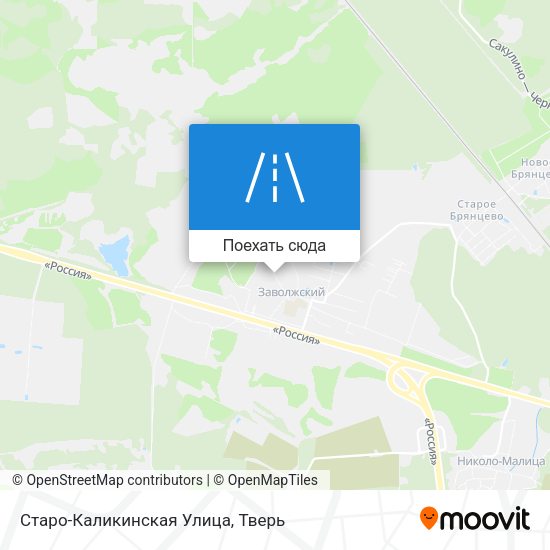 Карта Старо-Каликинская Улица