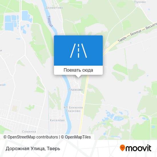 Карта Дорожная Улица