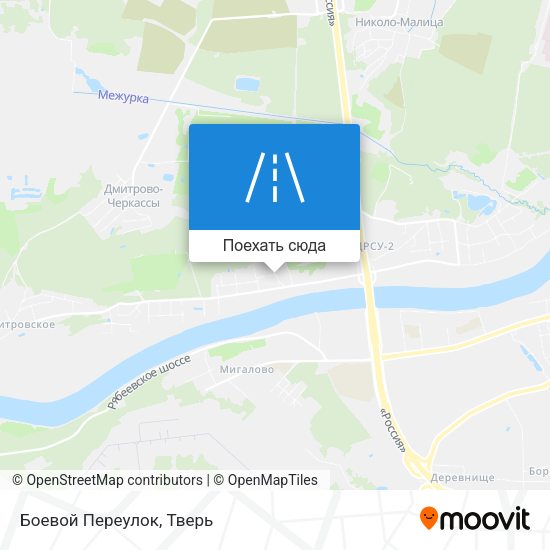 Карта Боевой Переулок