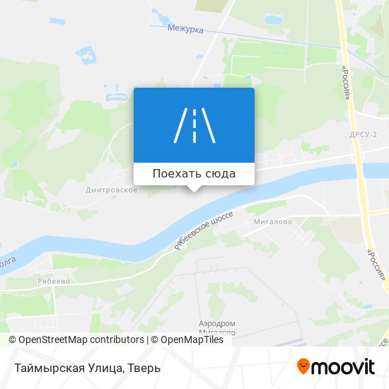 Карта Таймырская Улица