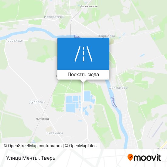 Карта Улица Мечты