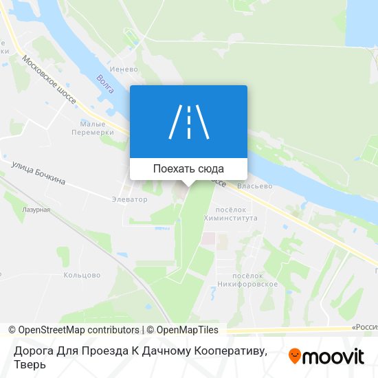 Карта Дорога Для Проезда К Дачному Кооперативу