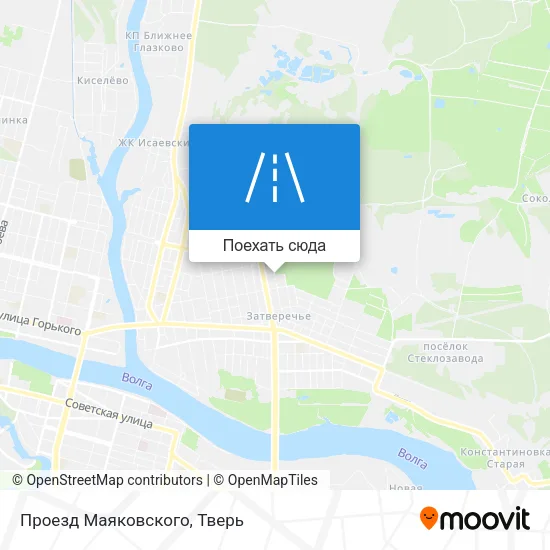Карта Проезд Маяковского