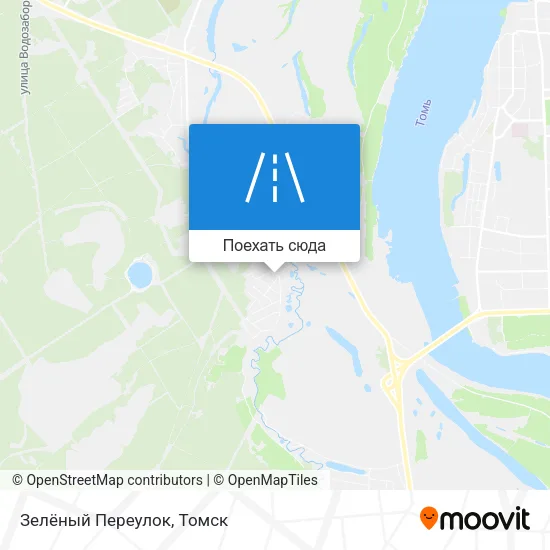 Карта Зелёный Переулок