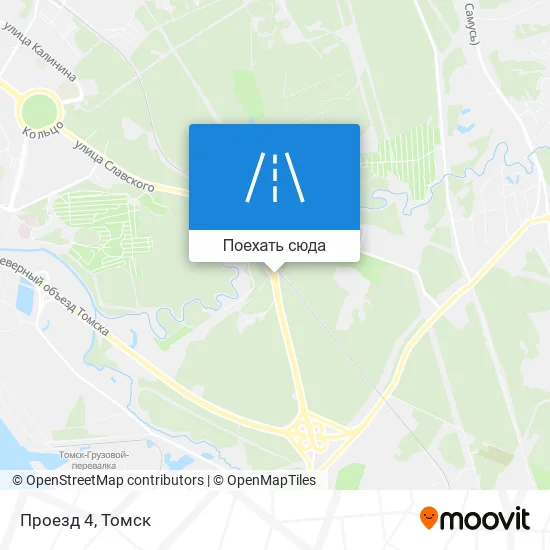 Карта Проезд 4