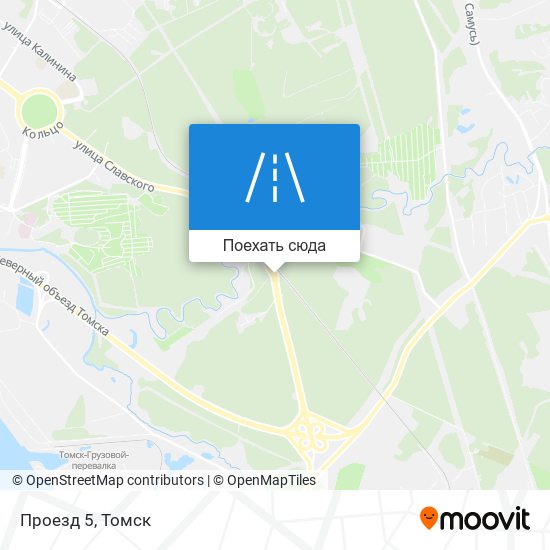 Карта Проезд 5
