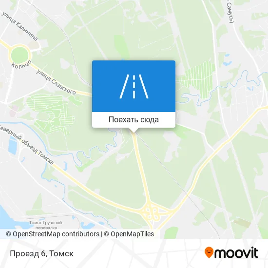 Карта Проезд 6