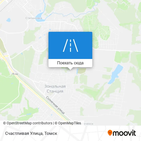 Карта Счастливая Улица