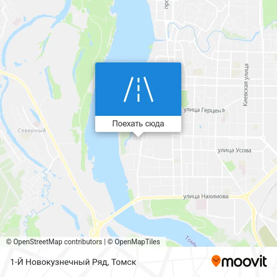 Карта 1-Й Новокузнечный Ряд