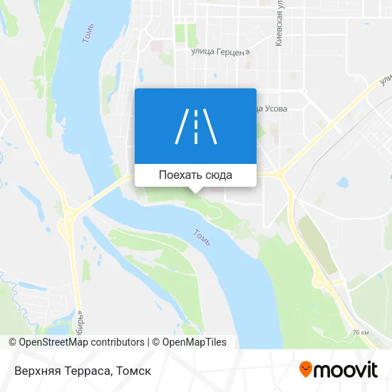 Карта Верхняя Терраса