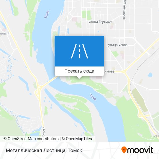 Карта Металлическая Лестница
