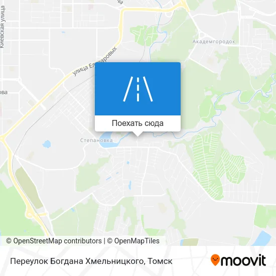 Карта Переулок Богдана Хмельницкого