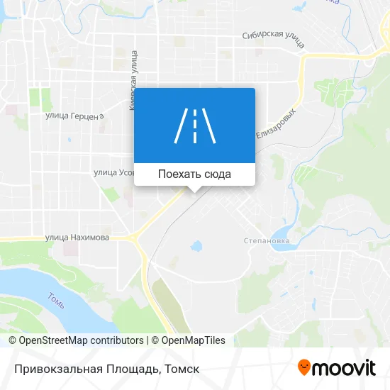 Карта Привокзальная Площадь