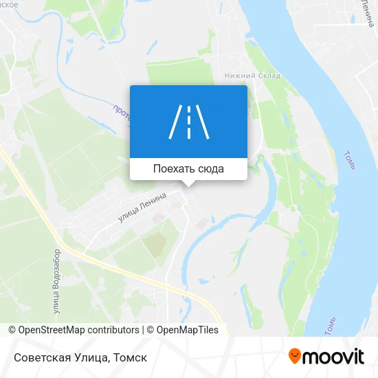 Карта Советская Улица