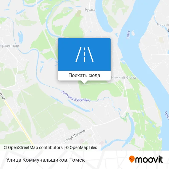 Карта Улица Коммунальщиков