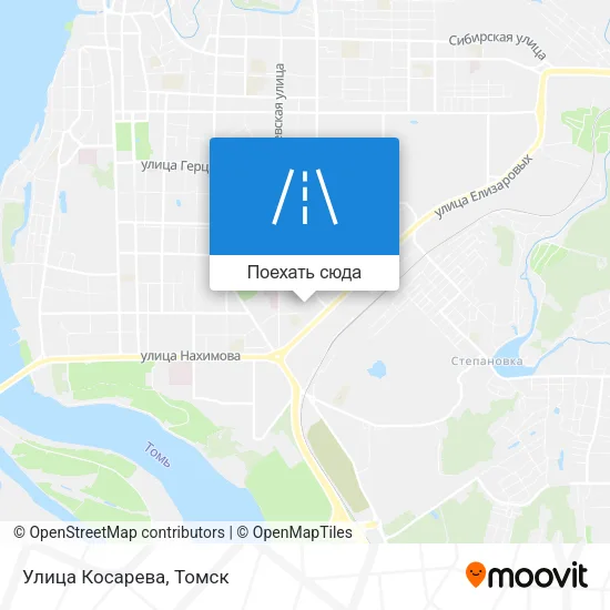 Карта Улица Косарева