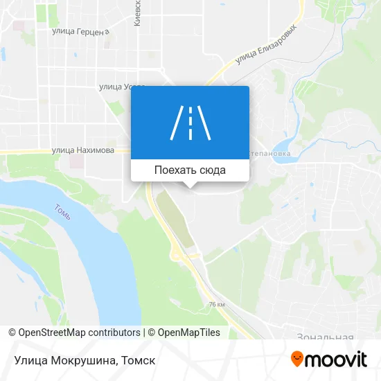 Карта Улица Мокрушина