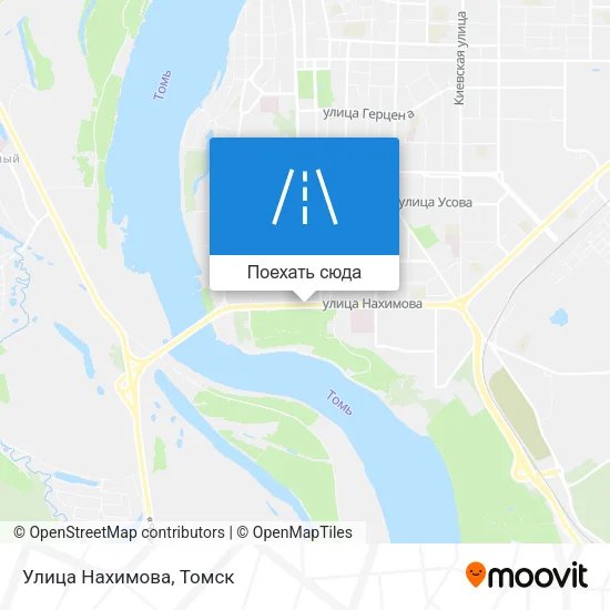 Карта Улица Нахимова