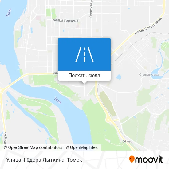 Карта Улица Фёдора Лыткина