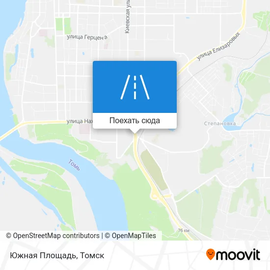 Карта Южная Площадь