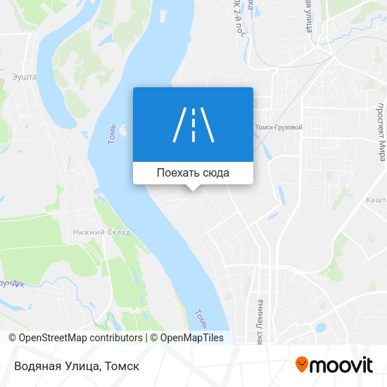 Карта Водяная Улица