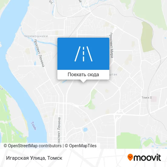 Карта Игарская Улица