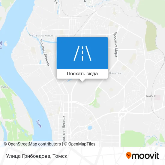 Карта Улица Грибоедова