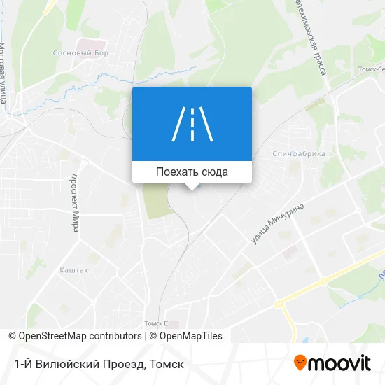 Карта 1-Й Вилюйский Проезд