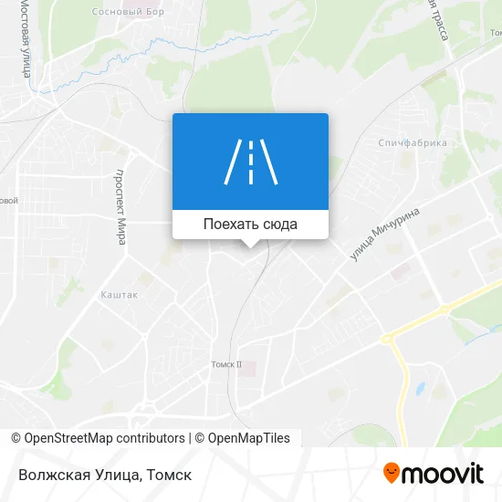 Карта Волжская Улица