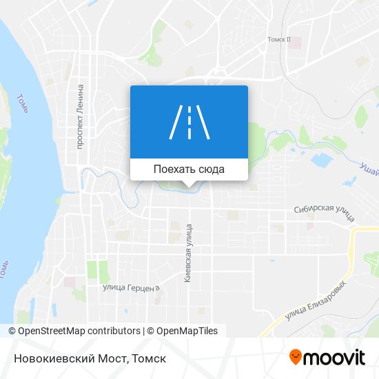 Карта Новокиевский Мост