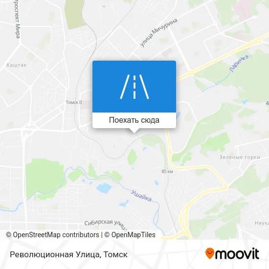 Карта Революционная Улица