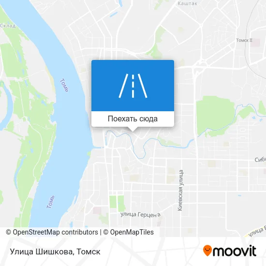 Карта Улица Шишкова