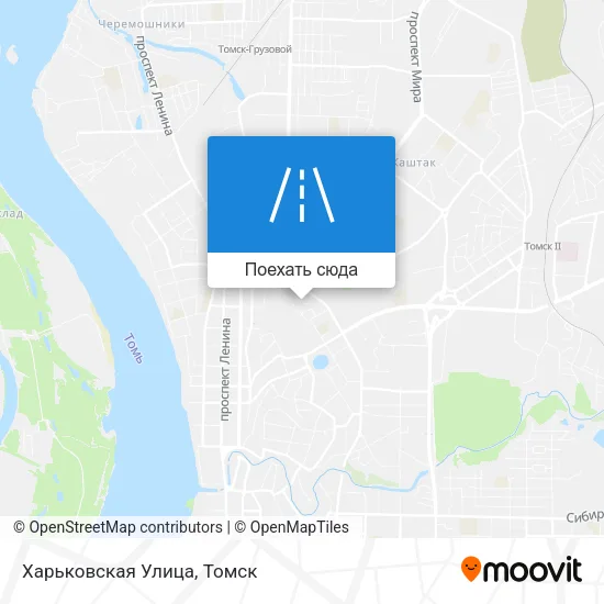 Карта Харьковская Улица