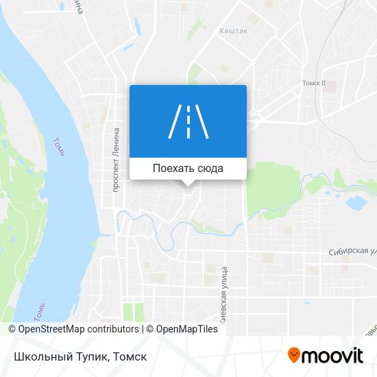 Карта Школьный Тупик