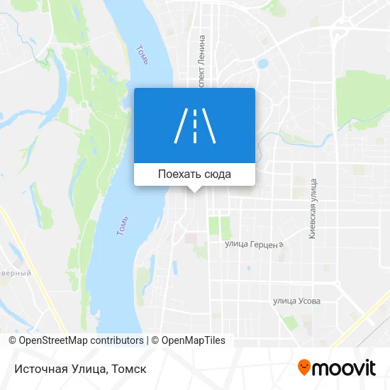 Карта Источная Улица