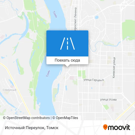Карта Источный Переулок