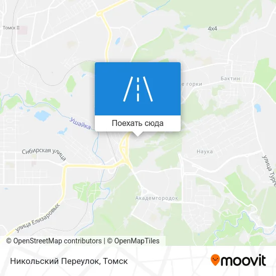 Карта Никольский Переулок