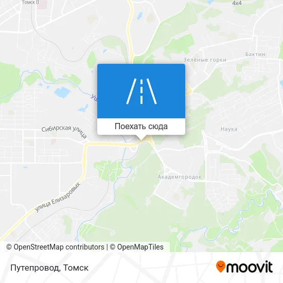 Карта Путепровод