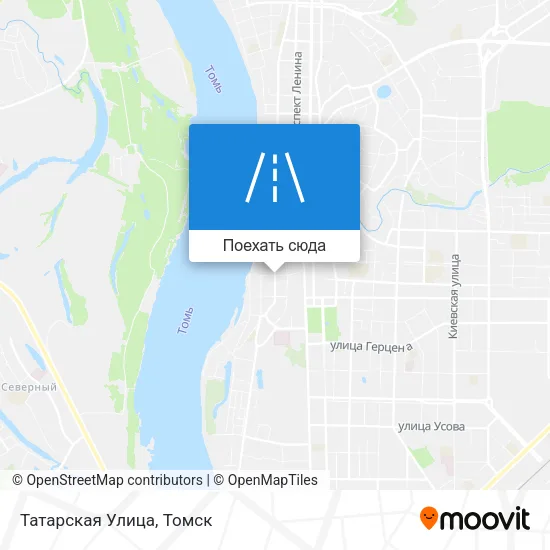 Карта Татарская Улица