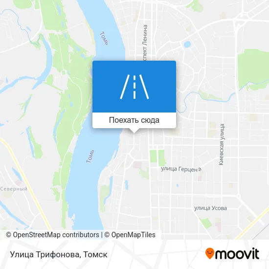 Карта Улица Трифонова