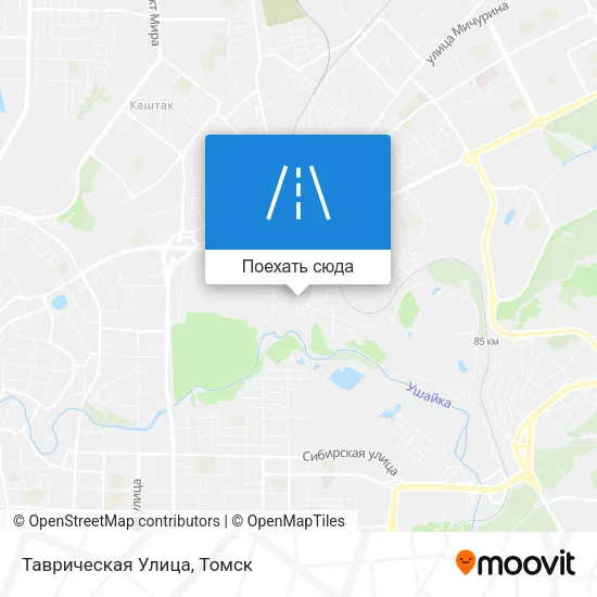 Карта Таврическая Улица