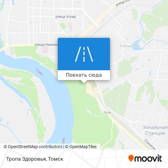 Карта Тропа Здоровья