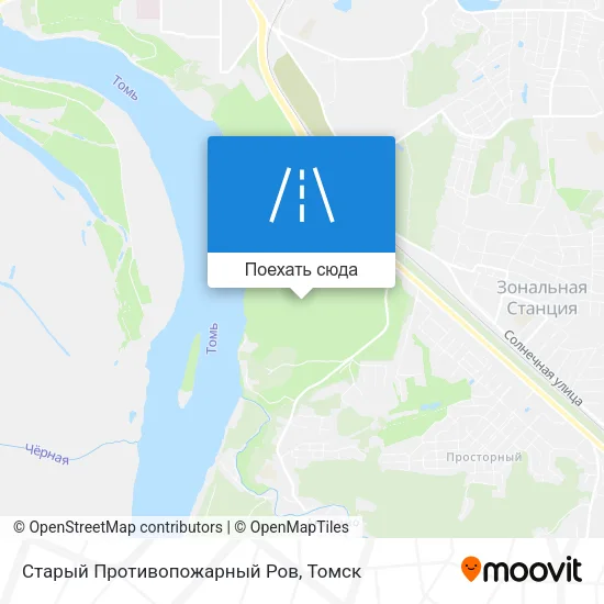 Карта Старый Противопожарный Ров