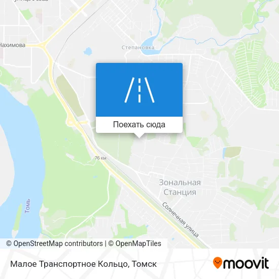 Карта Малое Транспортное Кольцо