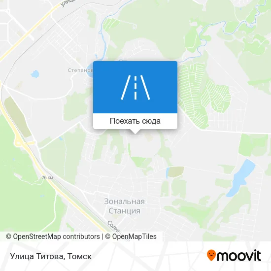 Карта Улица Титова