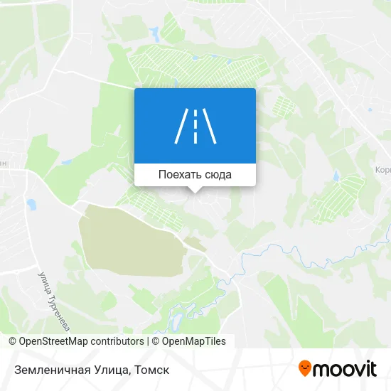 Карта Земленичная Улица