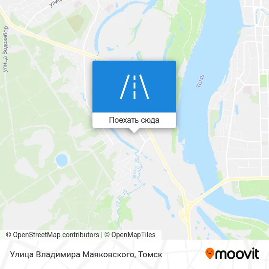 Карта Улица Владимира Маяковского