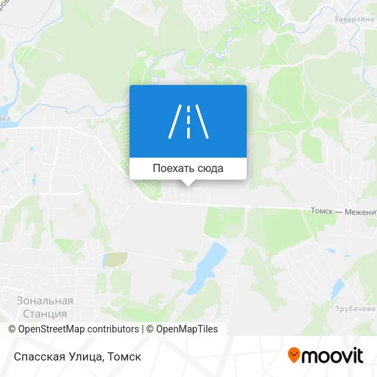 Карта Спасская Улица