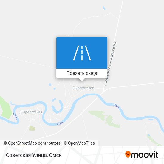 Карта Советская Улица